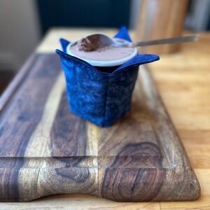Handmade ice cream cozy